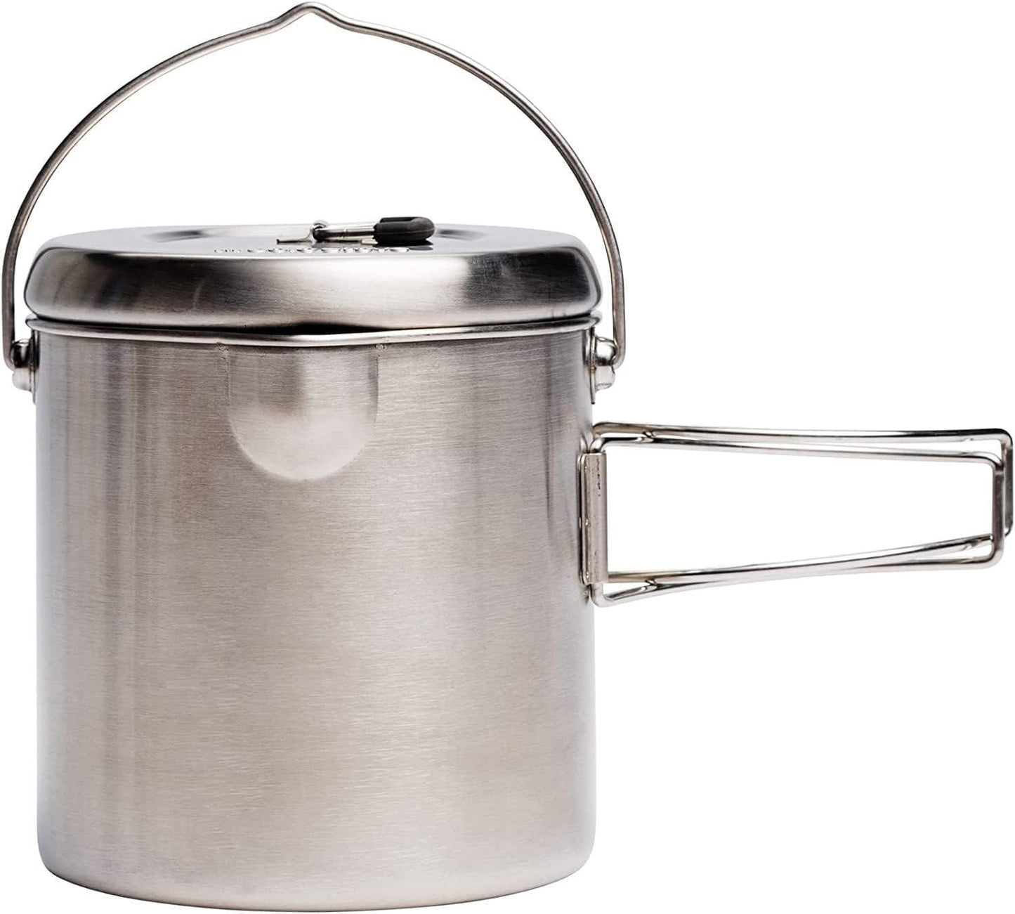 Solo Stove Pot 900/1800/4000 Stainless Steel Companion Pots | Designed for use with Lite/Titan/Campfire Solo Stoves