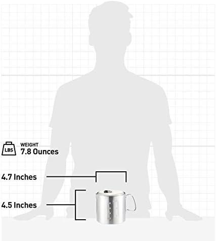 Solo Stove Pot 900/1800/4000 Stainless Steel Companion Pots | Designed for use with Lite/Titan/Campfire Solo Stoves