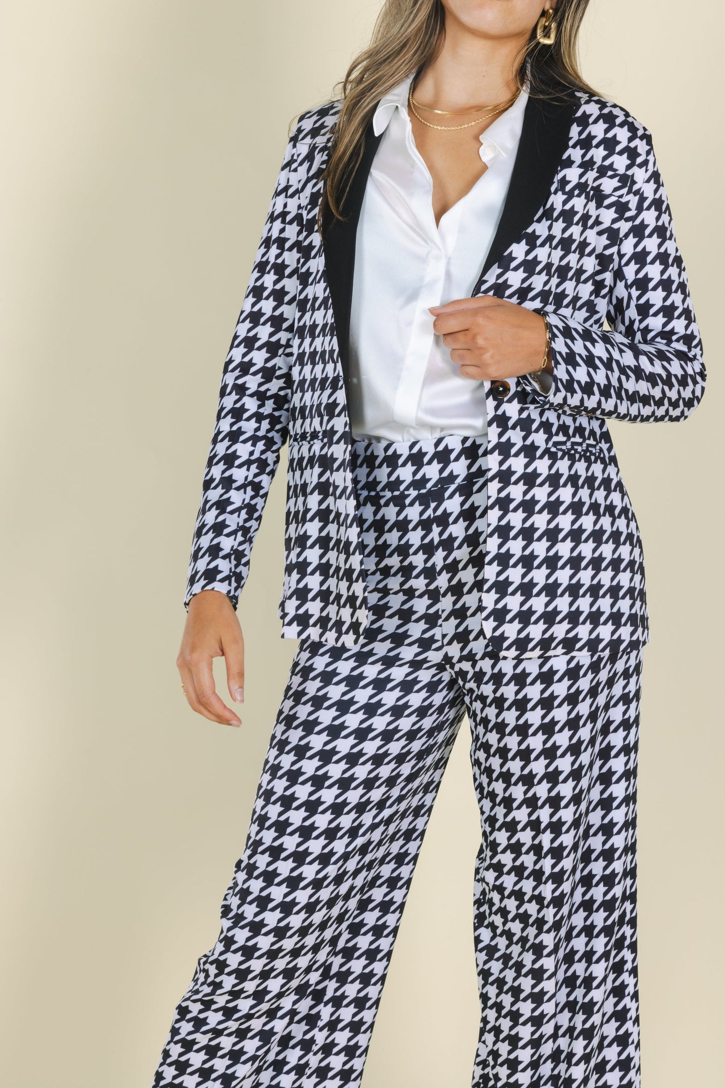 The Sophistication | Houndstooth Women's Suit