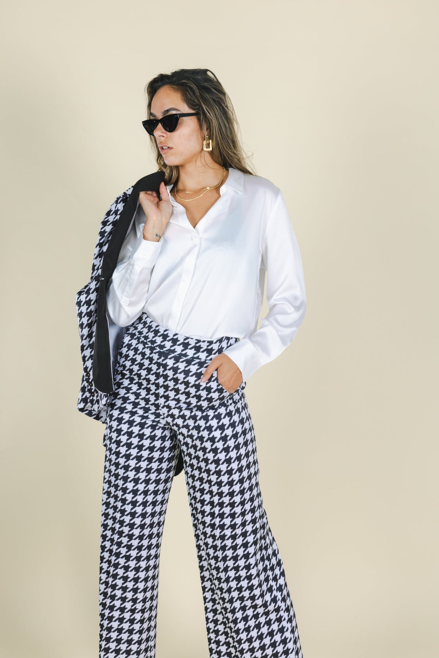 The Sophistication | Houndstooth Women's Suit