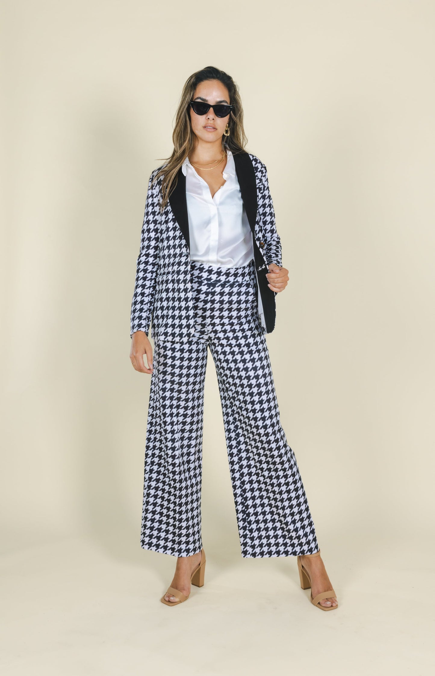 The Sophistication | Houndstooth Women's Suit