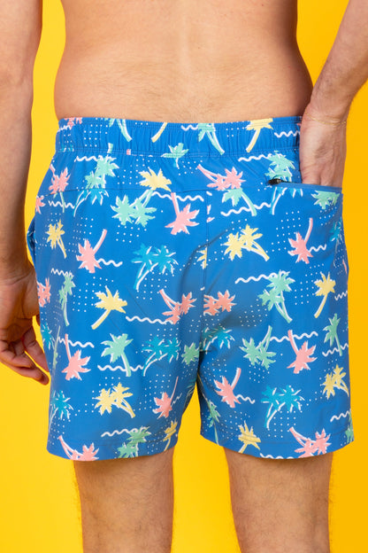 The SPF 69 | Retro Tropical  Ball Hammock® Pouch 5" Swim Trunks