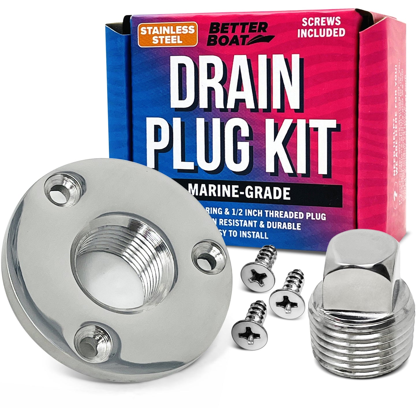 Boat Drain Plug Kit