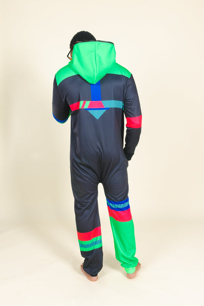 The Steep and Deep | Retro Black Onesie