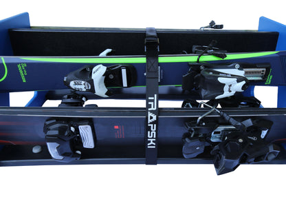 TRAPSKI DOUBLE Mobile All Mountain Ski and Standard Stance Snowboard Rack