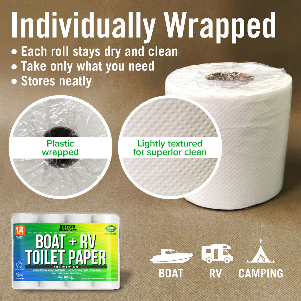 Boat and RV Toilet Paper