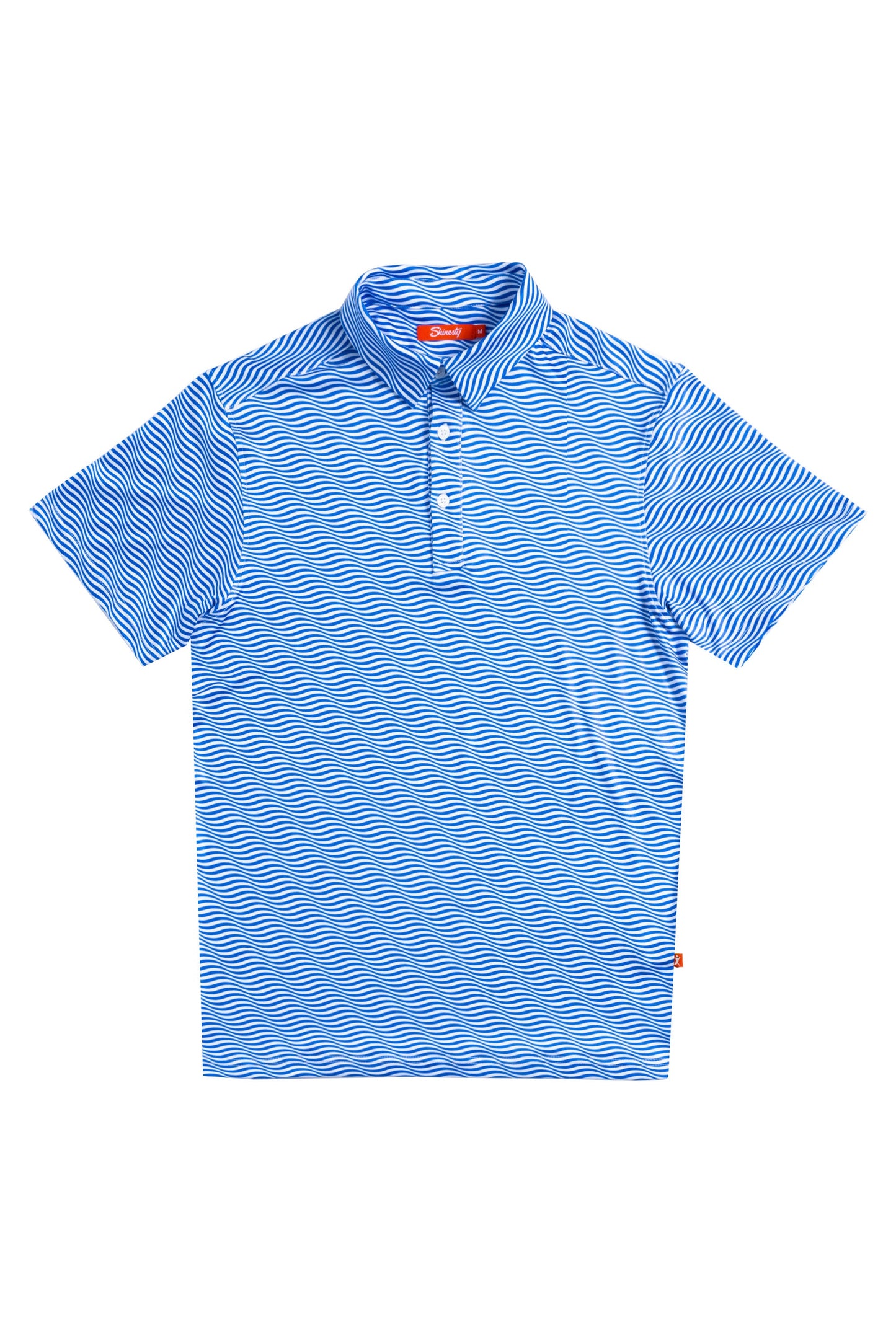 The Swim Lesson | Blue Wave Tropical Men’s Polo