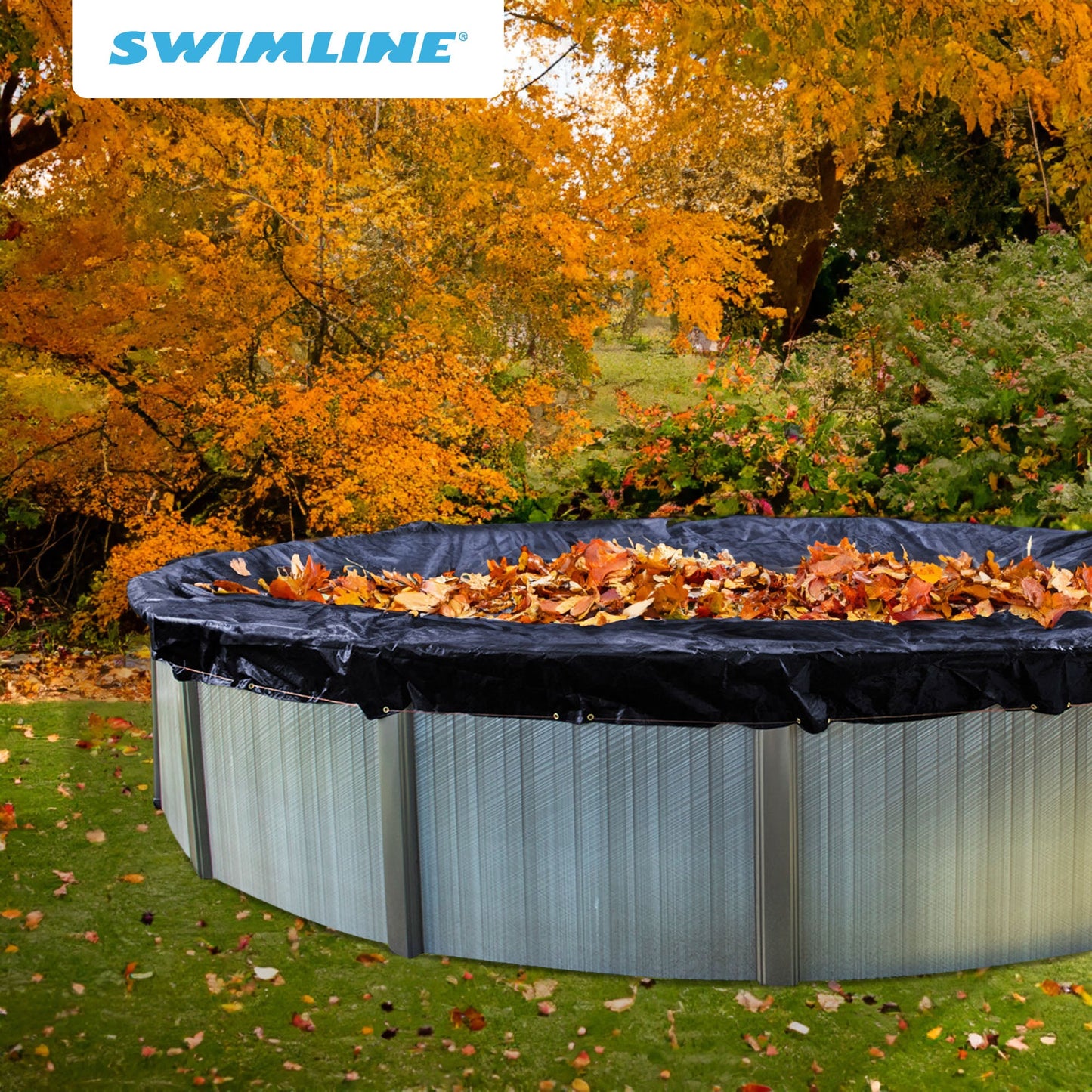 Swimline PCO834 30' Round Above Ground Winter Swimming Cover (Pool Cover Only)