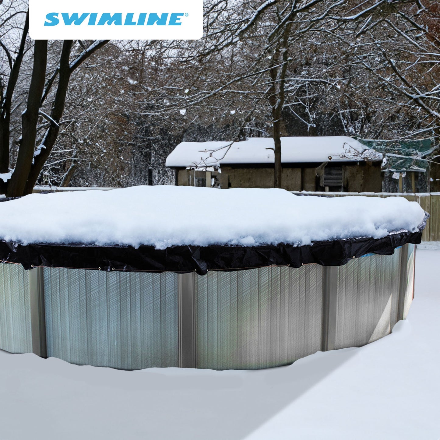 Swimline PCO834 30' Round Above Ground Winter Swimming Cover (Pool Cover Only)