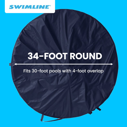 Swimline PCO834 30' Round Above Ground Winter Swimming Cover (Pool Cover Only)