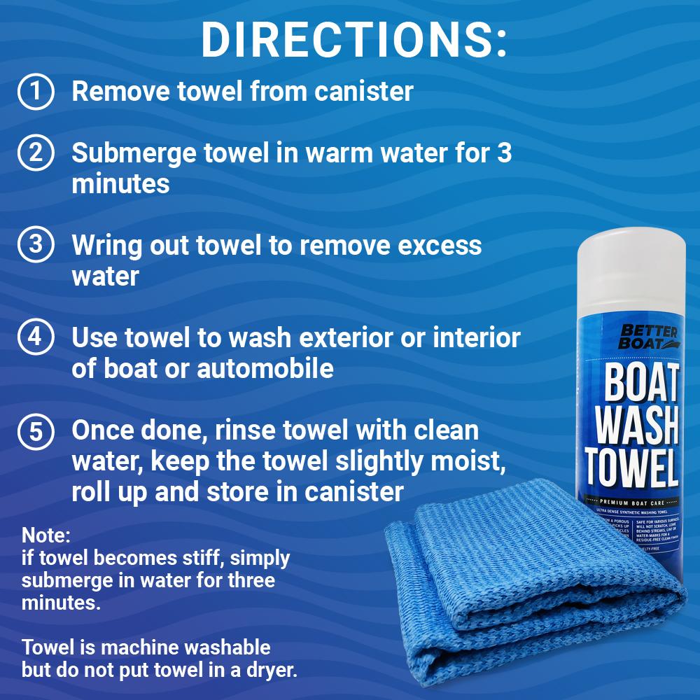 Synthetic Chamois Wash Towel