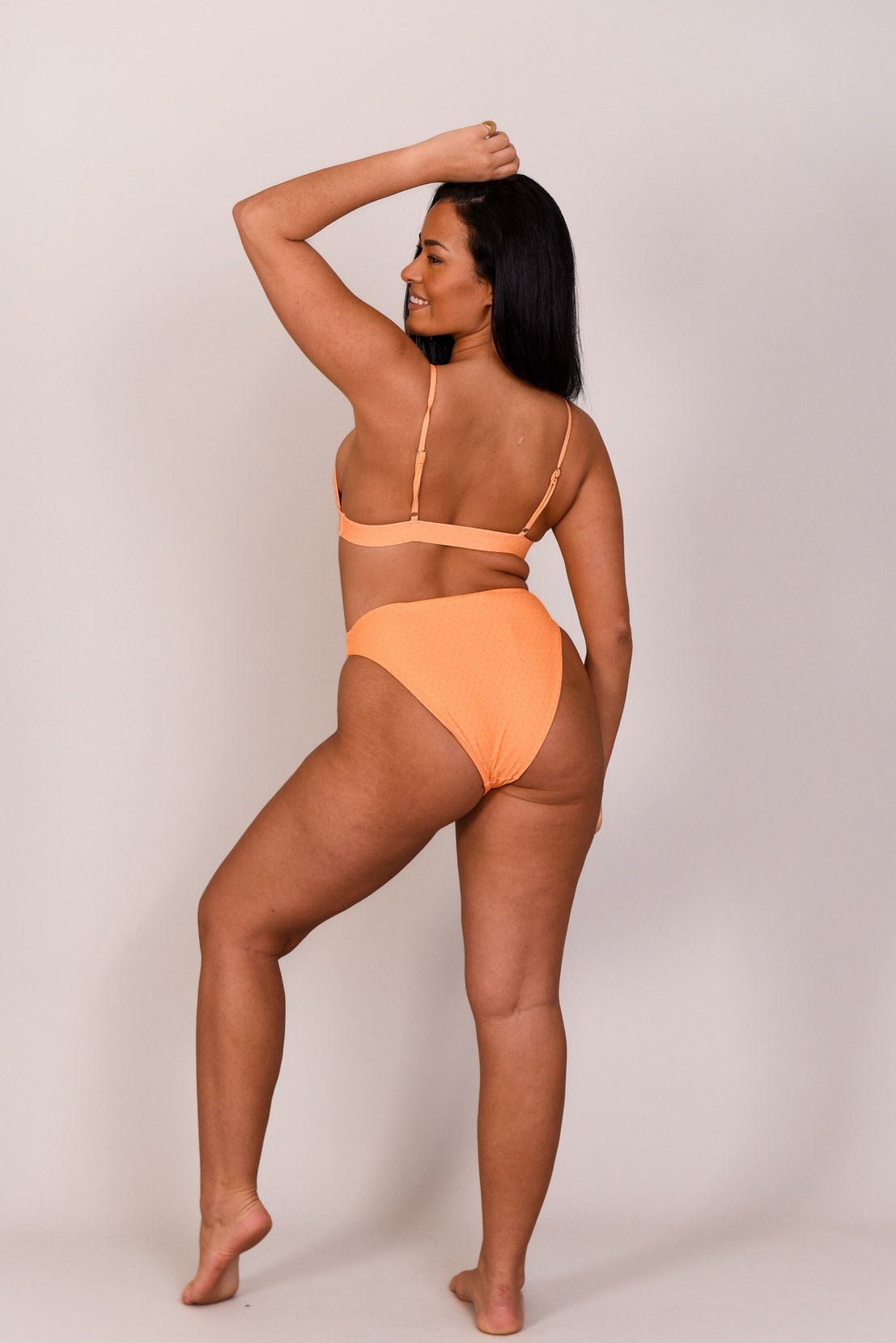 Tangerine Squeeze Mile High Bikini Bottoms