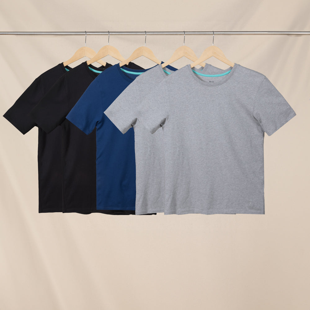 The Everyman™ Tee - 5 Pack | Mens Tshirt 5 Pack ft. Super Stupid-Soft™ Fabric