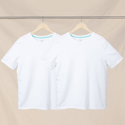 The Everyman™ Tee - White 2 Pack | Mens Tee 2 Pack ft. Super Stupid-Soft™ Fabric