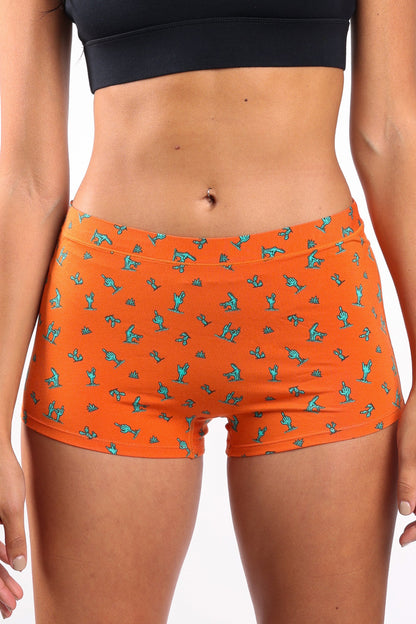 The Hokey Pokey | Cactus Modal Boyshort Underwear