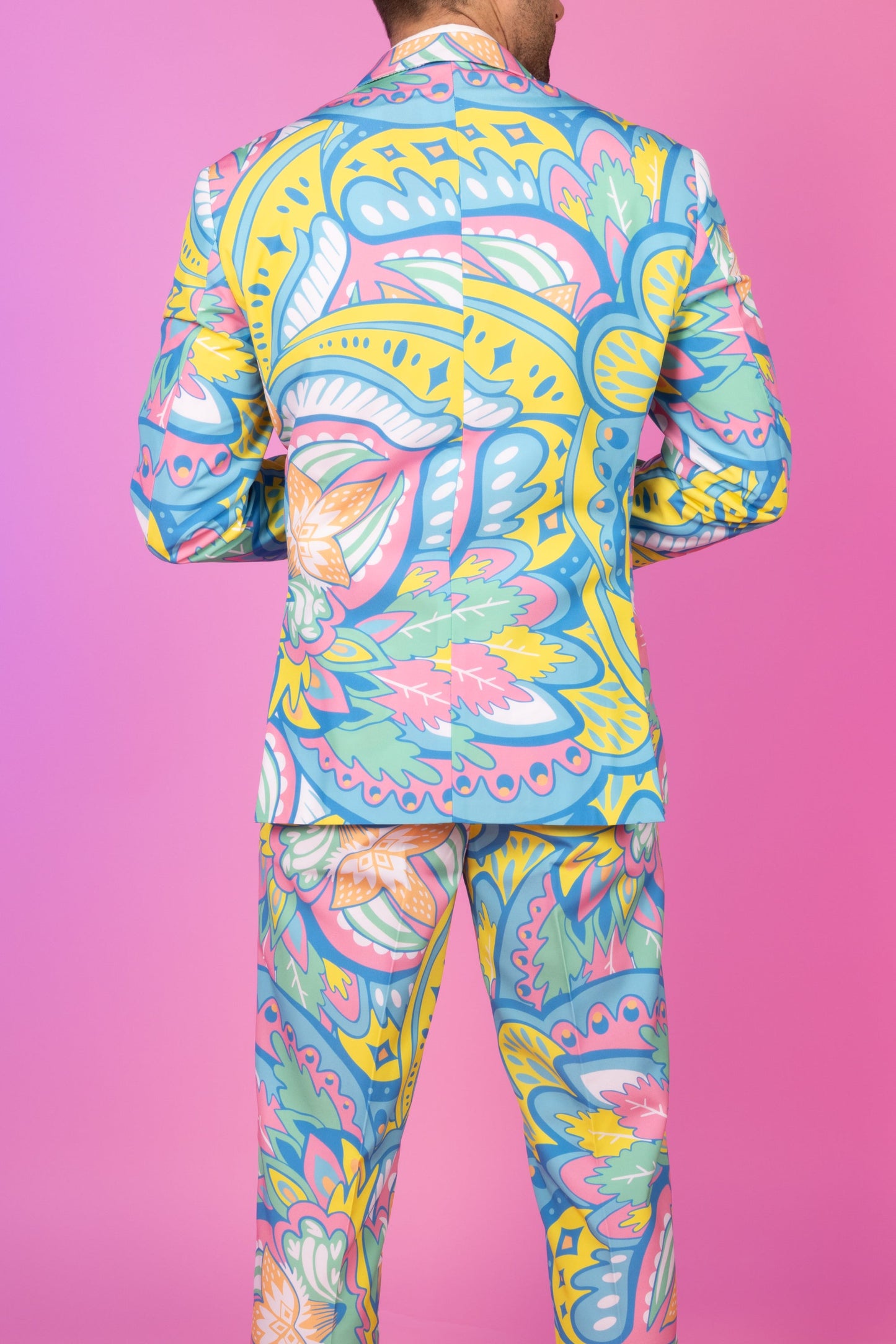 The April Showers | Abstract Paisley Suit