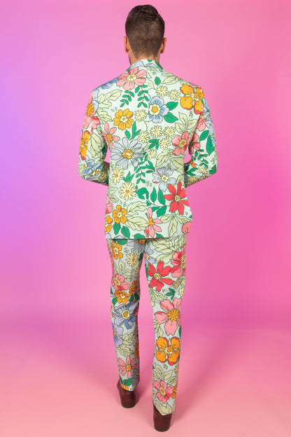 The Garden Party | Floral Derby Suit