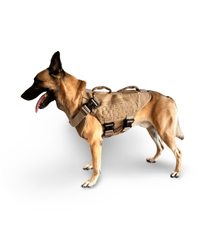 Titan K-9 Ballistic Body Armor Vest 3.0 - Optional Level IIIA Dual Threat