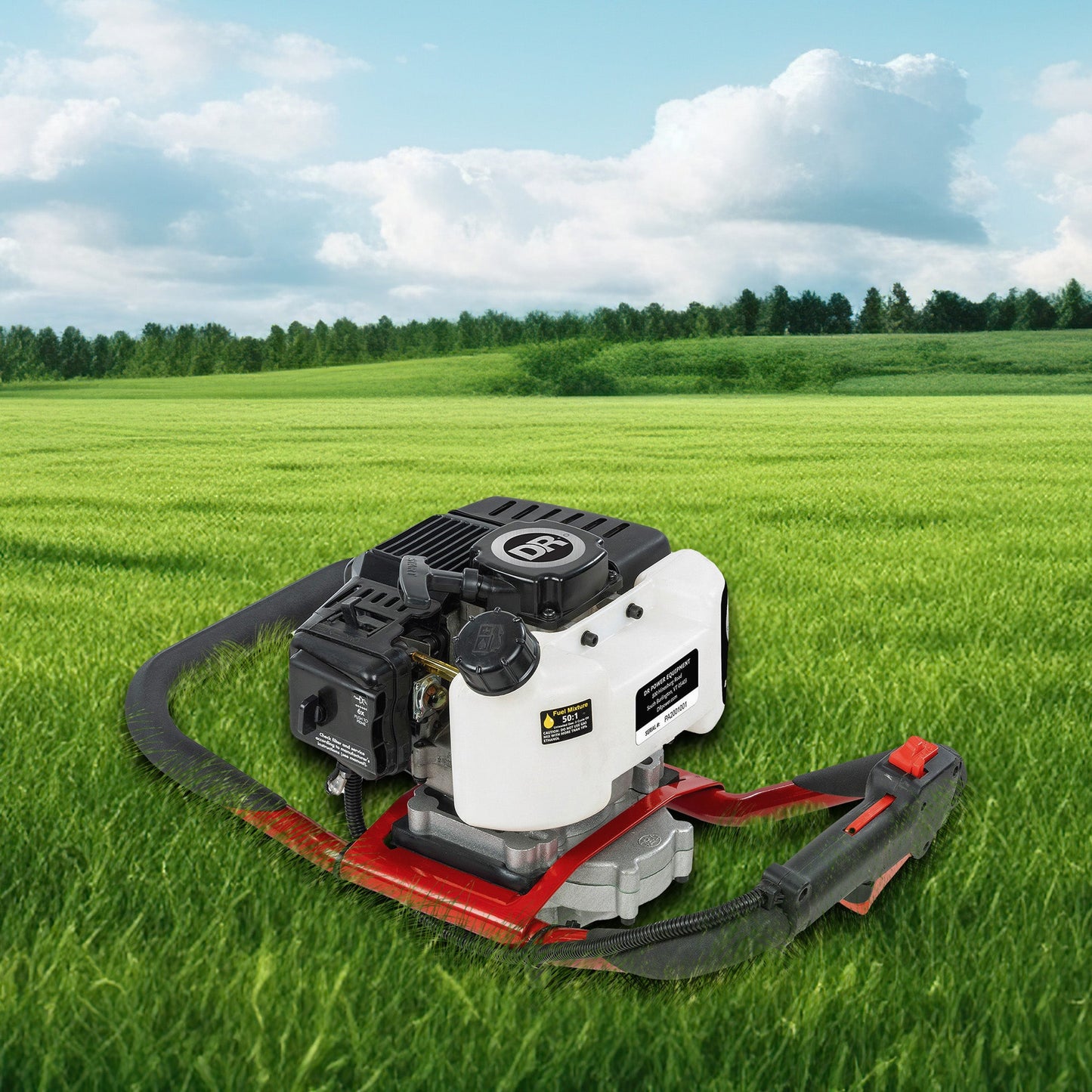 DR Power Premier Earth 52cc 2 Cycle Engine High Performance Auger Powerhead