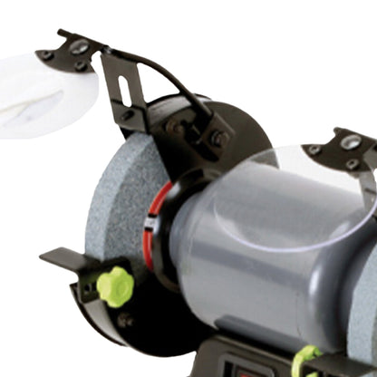 Master Mechanic Corded Electric 6 Inch Bench Grinder w/ 0.33 HP Induction Motor