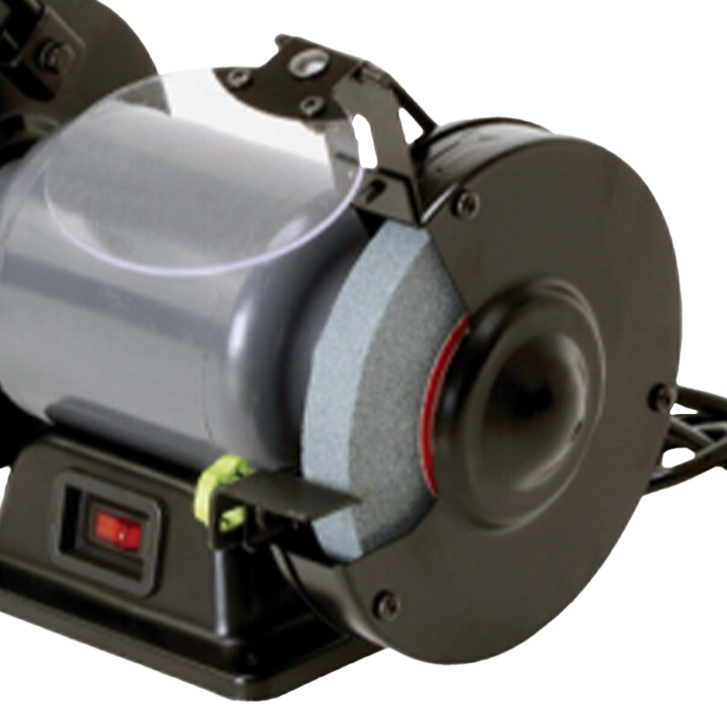 Master Mechanic Corded Electric 6 Inch Bench Grinder w/ 0.33 HP Induction Motor