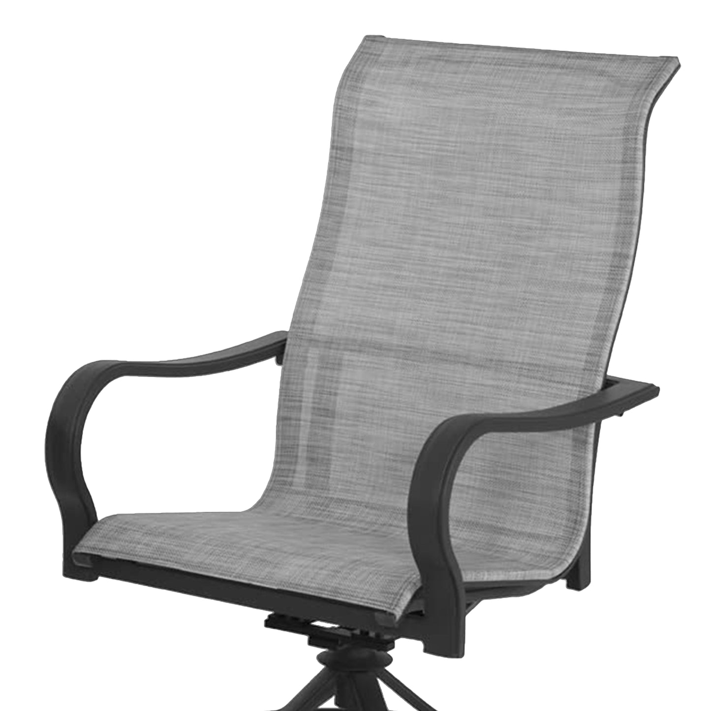 Four Seasons Courtyard Palermo 3 Piece Aluminum Bistro Set with Swivel Rockers