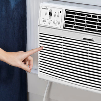 HomePointe 8000 BTU Through the Wall Air Conditioner w/Remote & Digital Panel