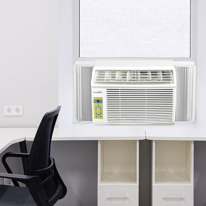 HomePointe 14500 BTU Window Air Conditioner w/Remote Control & LED Digital Panel