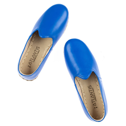 Men's Blue Slip On Shoes