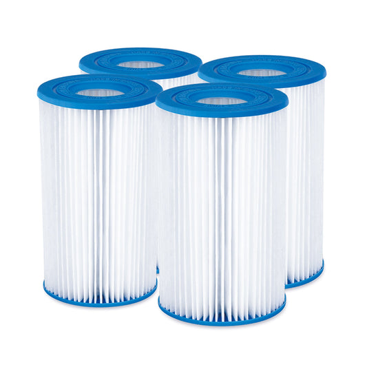 Summer Waves P57100204 Replacement Type A/C Pool & Spa Filter Cartridge (8 Pack)