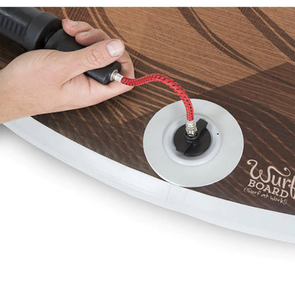 JumpSport Wurf Board Office Standing Desk Anti-Fatigue Mat, Maui Ocean Blue