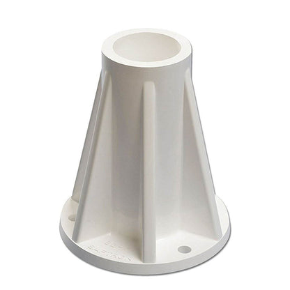 Saftron Polymer 6 Inch Pool Handrails and Ladders Surface Mounting Base (2 Pack)