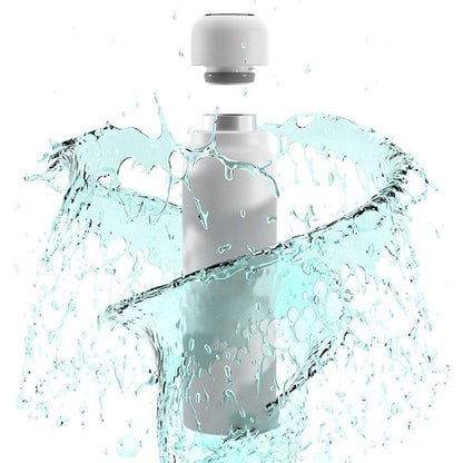 UVILIZER Pure Portable Water Bottle w/ Disinfecting UV LED Light Sanitizer Cap
