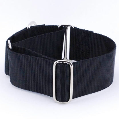 2″ Nylon Martingale Dog Collars (Multiple Color Options)