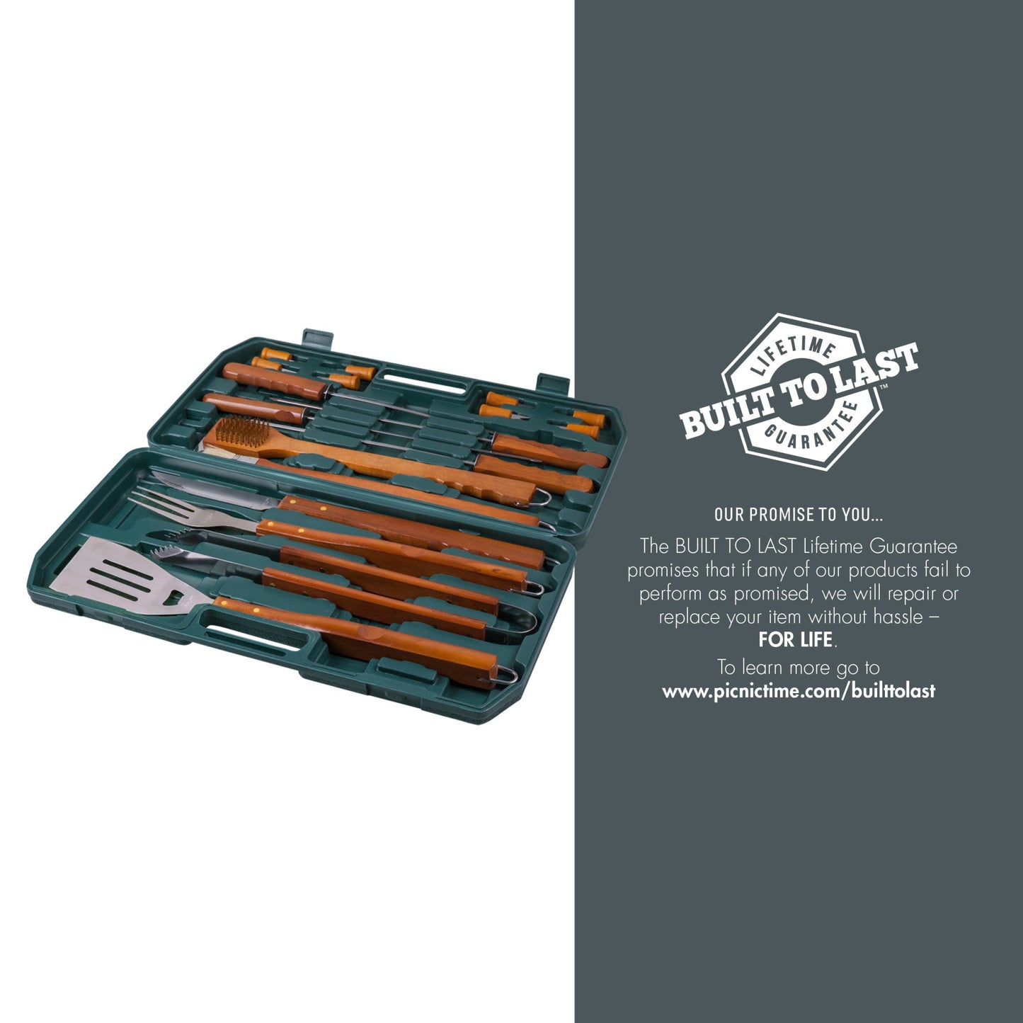 18-Piece BBQ Grill Set