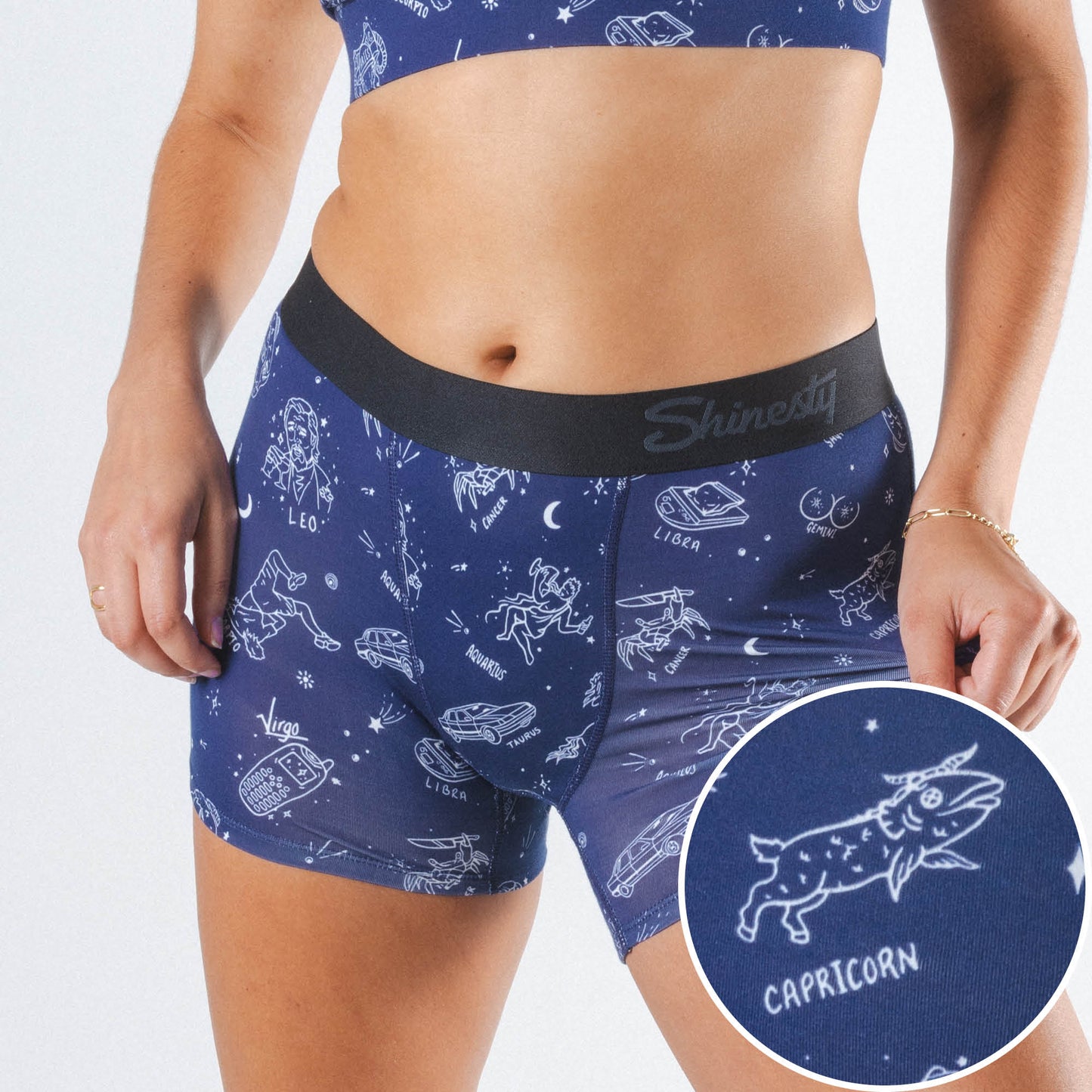 The Astrology Major | Glow in the Dark Astrological Signs Women’s Boxers