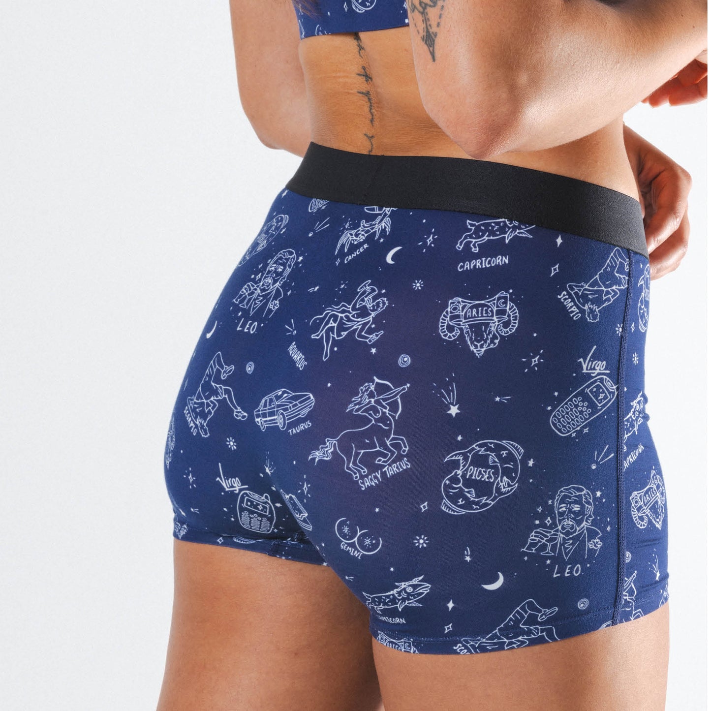 The Astrology Major | Glow in the Dark Astrological Signs Women’s Boxers