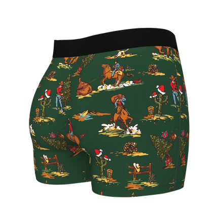 The Cowboy Christmas | Holiday Western Women’s Boxers