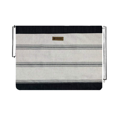 The Stair Barrier 27 to 42.5 Inch Wall to Wall Single Panel Swing Gate, Snow