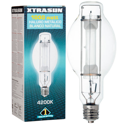 Xtrasun XTB2000 Natural White 4200K Metal Halide Grow Lamp Light, 1000 Watts