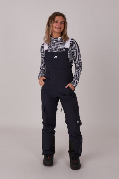 Yeh Girl Bib Pant - Black