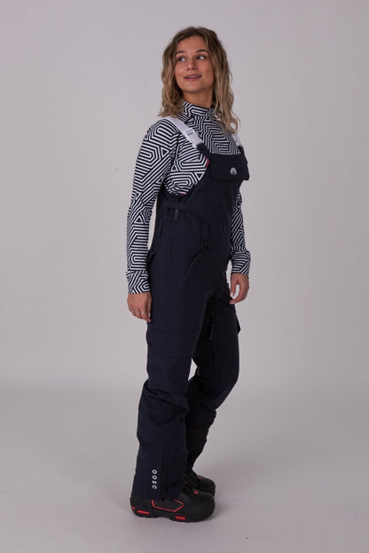 Yeh Girl Bib Pant - Black