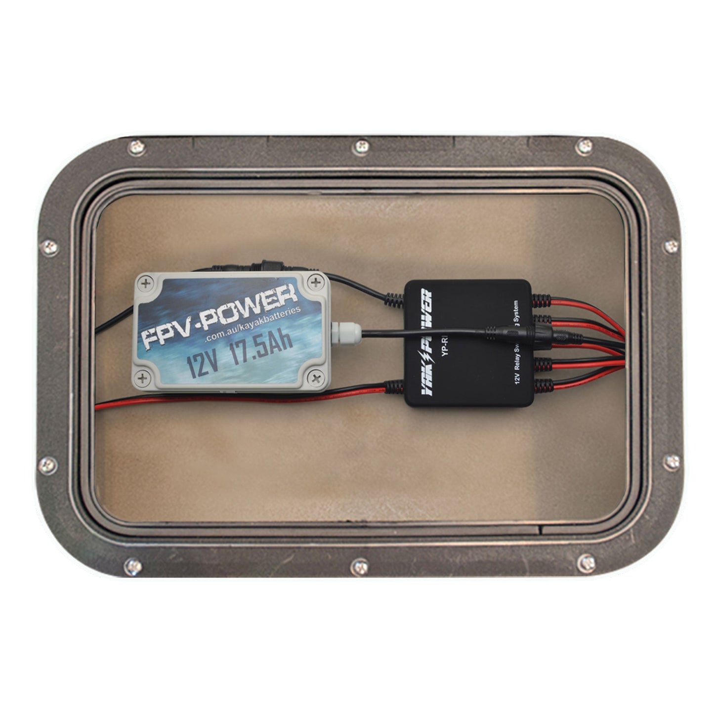 YP-BTP12FPV 12” Battery Terminal Connector with SAE to FPV Battery Connector