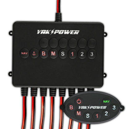 YP-RP8R 8 Circuit Bluetooth Enabled Switching System