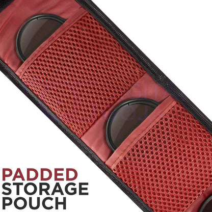 Zeikos Professional 72 Millimeter Multi Coated Glass 3 Piece Camera Filter Kit